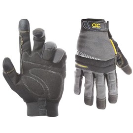 Custom Leathercraft 125L Handyman Guantes de trabajo con agarre flexible, L