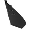 Front Mud Guard Trim Cover Mud Guard Decorative Cover Black