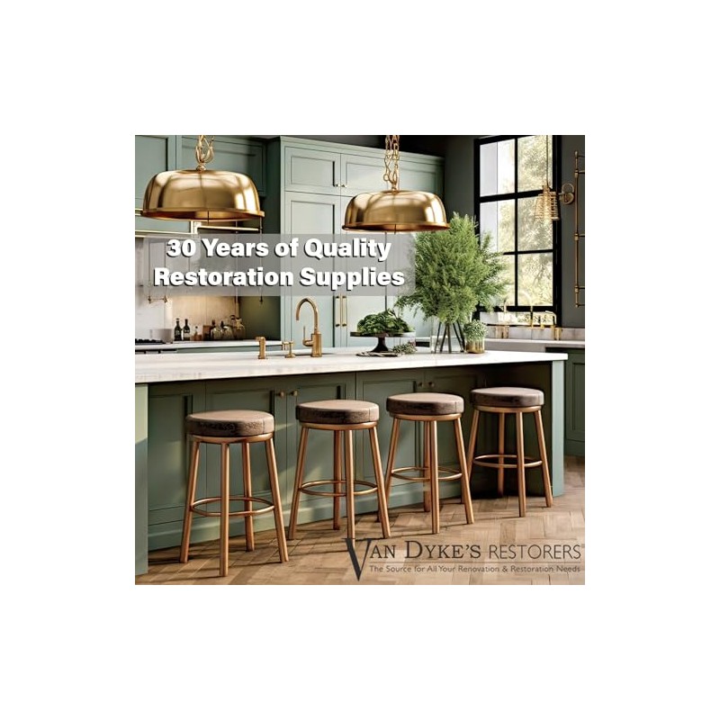 Van Dyke's Restorers Marella 1800 Circa Simple Brass Drop Pull,