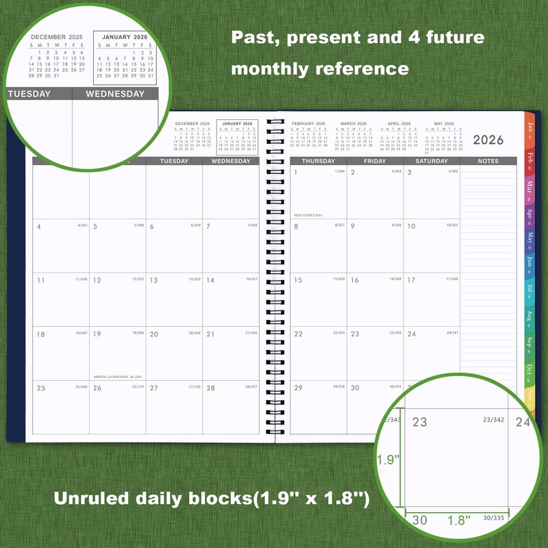 2026 Monthly Planner - Planner/Calendar 2026, JAN 2026 - DEC