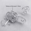 Drawer Cabinet Cam Lock, Acrylic Plastic Cam Lock Latch Lock