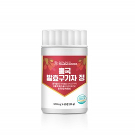 Charm goods Fermented Red Yeast Goji Berry Cheongyang Goji Berry Extract Pills 60 tablets / 홍국 발효구기자 정 홍국균 청양 구기자 추출물 환 60정