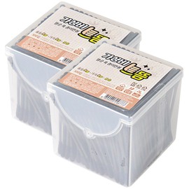 Cotton floral patterned cotton pads (1 pack of 250) / 코튼인 꽃무늬 화장솜 250개입 1개