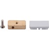 Delta Faucet RP72432 End Cap and Screw and Top Elbow,