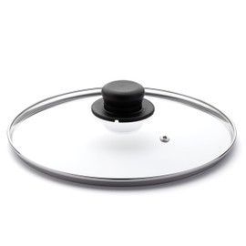 Zanetti - Glass lid with knob for pots and pans, diameter 16 cm