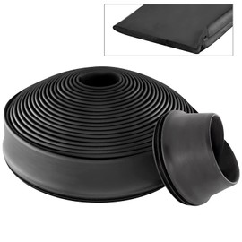 RV Slide Out Seal 1-1/2" x 9/16" x 25' Black Rubber Slideout Wiper Seal Replacement Weather Stripping R854056.(Clip-On)