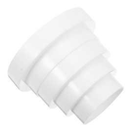 COHEALI Dryer Duct Connector PVC Reducer Inline Adapter for Hvac Kitchen Hood Accessory Ventilation Fitting Design for Fresh Air