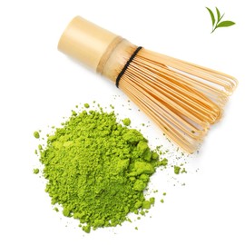 Keepaty Japanese Matcha Tea Set of 4,Matcha Whisk Set with 100 Prong Whisk, Traditional Scoop, Tea Spoon and Ceramic Matcha Bowl,Tea Ceremony Accessory for Making Matcha