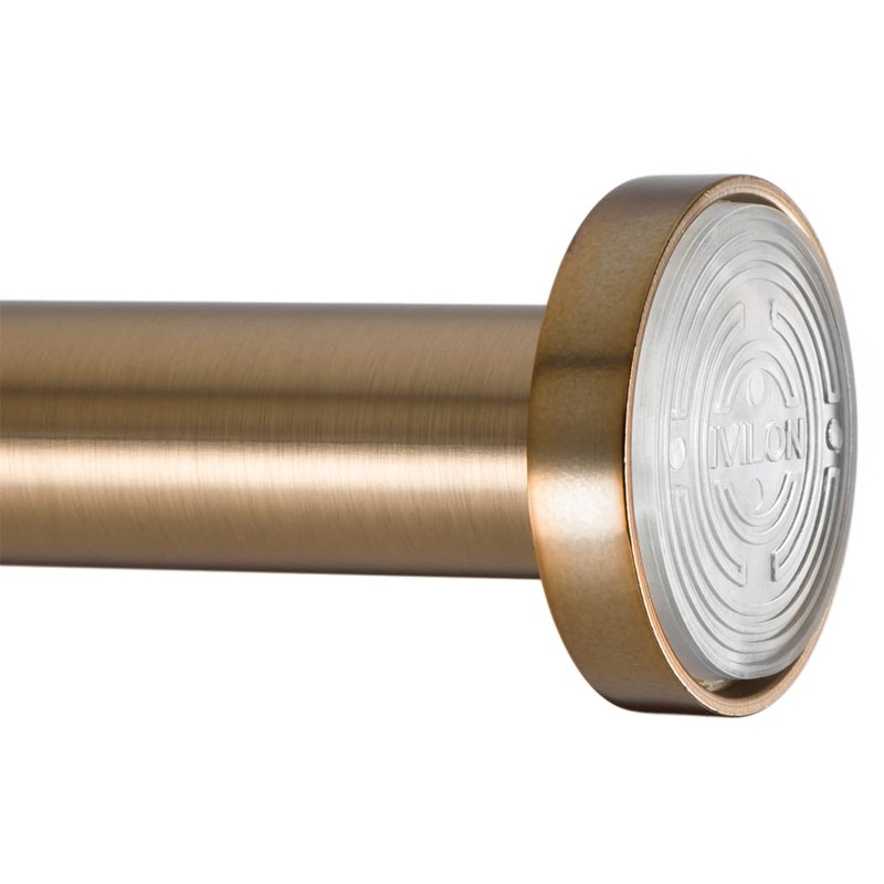 Ivilon Shower Tension Curtain Rod - Adjustable Spring Tension Rod