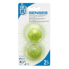 2XSenses Spare,Cat, Illuminated Balls for Speed Circuit, Pack of 2 for All Breed Sizes