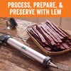 LEM Products Jerky Cannon with Nozzles and Brush, Backwoods Seasonings,