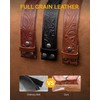 CHAOREN Western Belts for Men without Buckle - Cowboy Belt