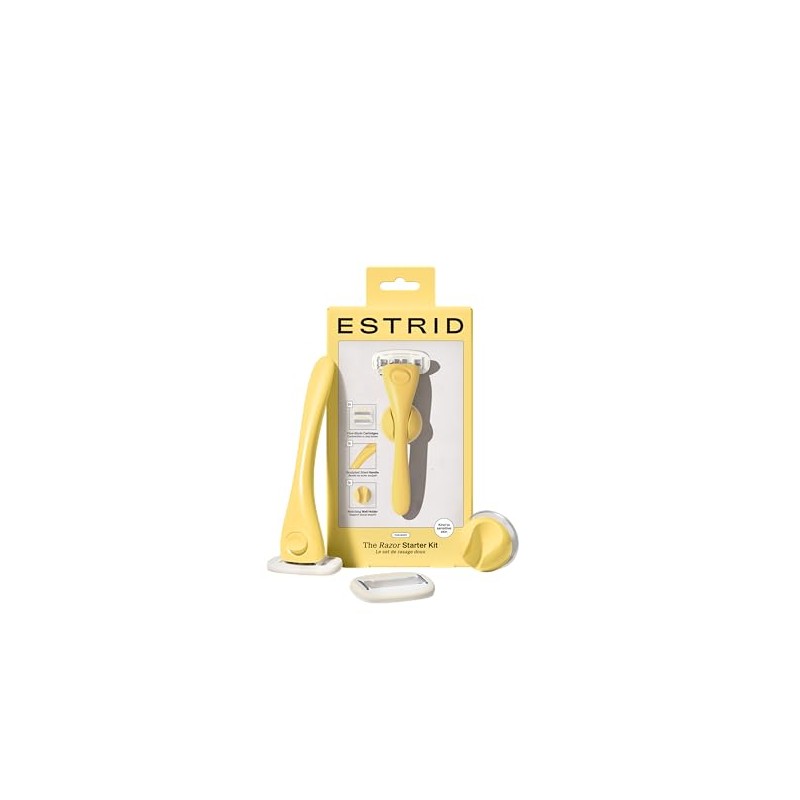 Estrid Starter Kit - Steel Razor + 2 * 5