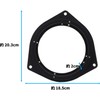Audiofan Inner Baffle 6.5" Adapter Speaker Mount Car Audio DIY