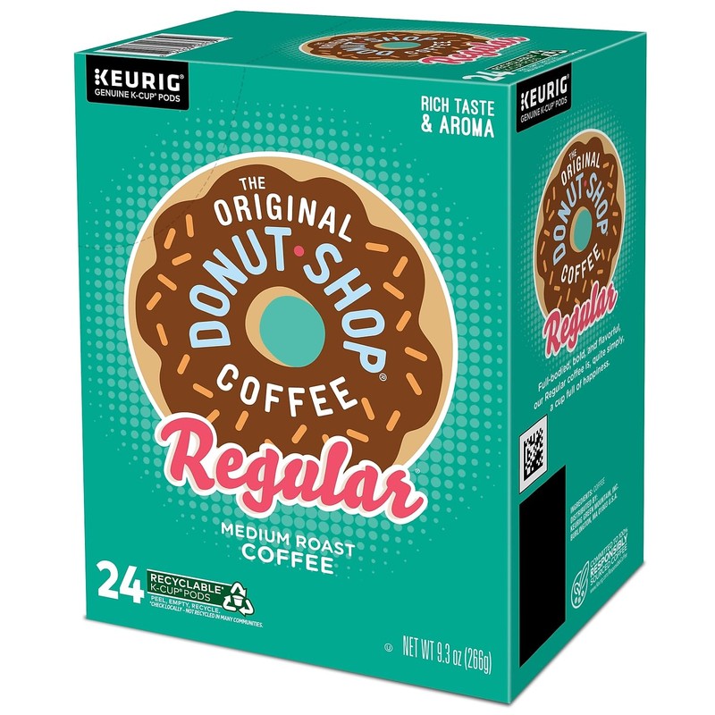 The Original Donut Shop Regular Keurig Single-Serve K-Cup Pods, Medium