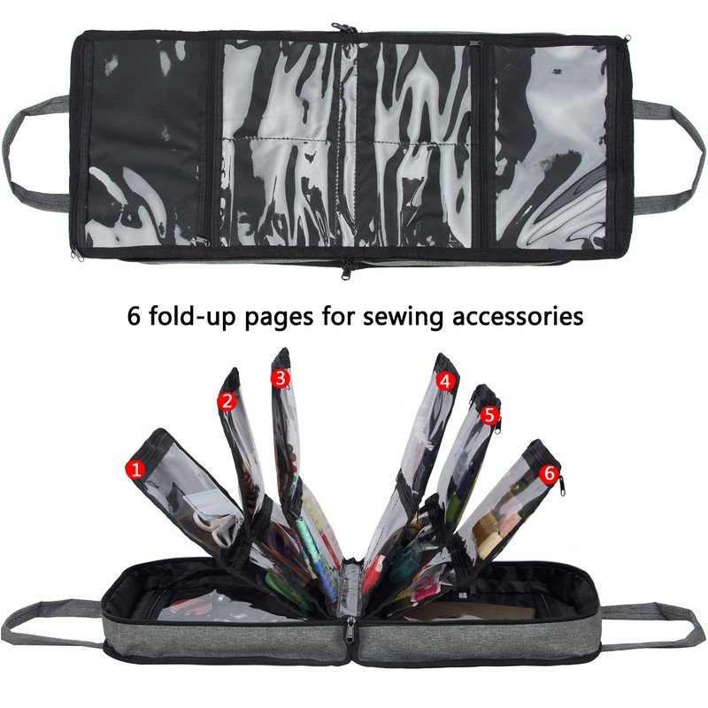 PACMAXI Sewing Accessories Storage Bag, Knitting, Craft Tools and Accessories
