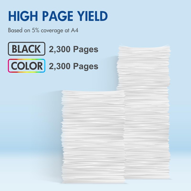 410A Toner Cartridge 4 Pack 410X MFP M477fnw M452dn Toner