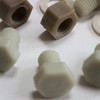10 x Glass Filled Reinforced Super Nylon Hex Head, M16