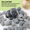 45LB River Rocks,Mexican Beach Pebbles for Plants,Potting,Garden Landscape Stone Paving