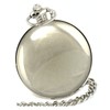 Ravel - Full-Hunter Pocket Watch - Silver Tone