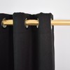 Black Kitchen Tiers Curtains Over Sink Privacy Linen Textured 24