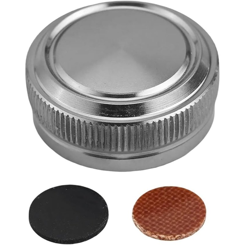 Crovakeu Aluminum Fishing Reel Spool Tension Knob Cap - Grey