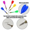 KVBUCC 20 Darts, Plastic Darts, Game Darts, Soft Darts, Professional