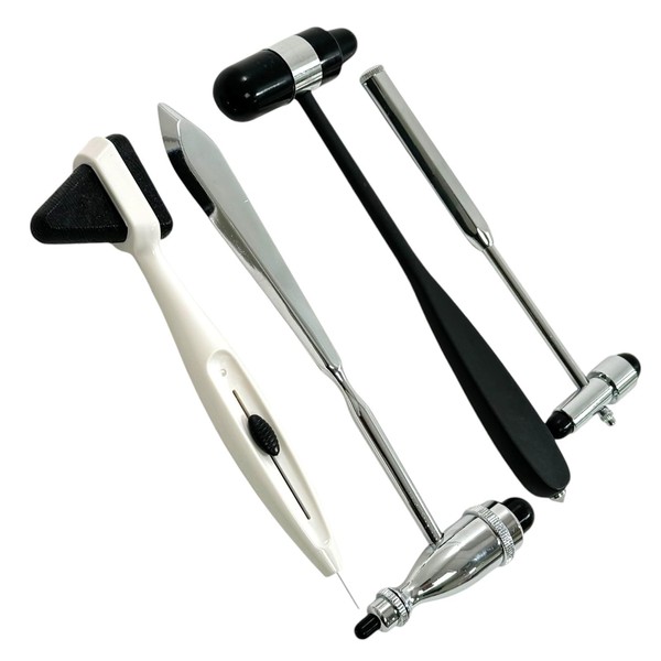 4 Pack - Neuro Reflex Testing Reflex Hammers, Taylor, Buck,