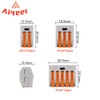 Aiqeer 50 Pcs Lever-Nut Wire Connectors Set, Conductor Compact Wire
