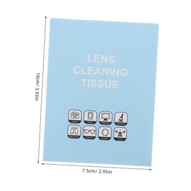 FOMIYES Optical Device Cleaning Kit Sheets Soft Paper for Camera Lenses Microscopes Screens