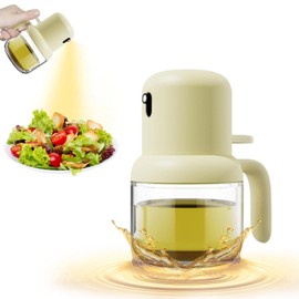 ALINUOYQ Oil Sprayer for Cooking, 6oz/180ml Glass Olive Oil Sprayer Mister, Olive Oil Spray Bottle With Portion Control, Oil Sprayer for Air Fryer Kitchen Gadgets for Cooking, Baking, Salad, BBQ