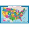 USA Wall Map for Kids with Illustrations- United States Poster