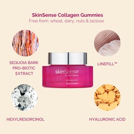 SkinSense Advanced Lifting Day Cream 50ml, Firming Cream for Face, Anti-Ageing Face for Women, Moisturiser for Brighter Skin, Lifting Daily Moisturiser