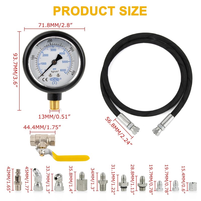 PSLER Hpop Test Tool High Pressure and Air Leak Test