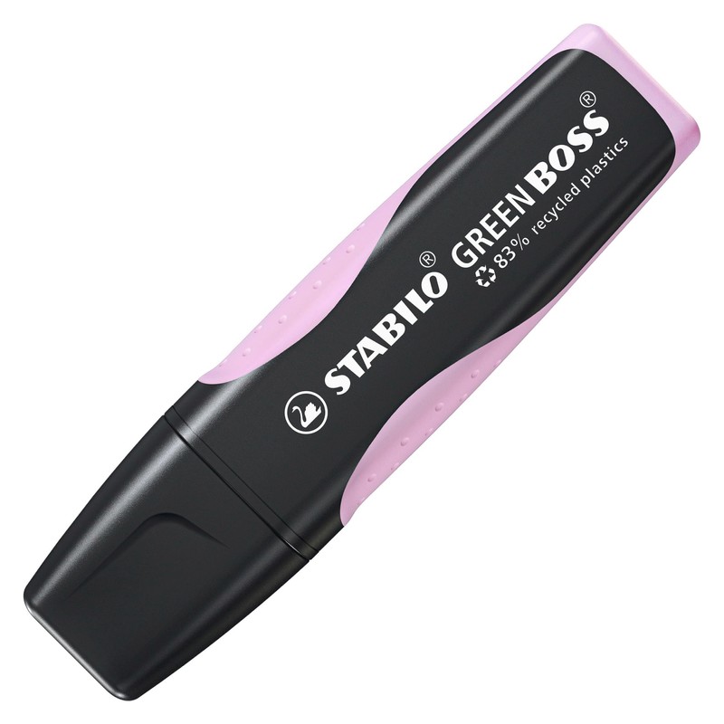 Highlighter - STABILO GREEN BOSS Pastel - Pack of 10
