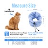 Cat Recovery Collar, Soft Adjustable Cone for Cats and Kittens,