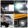 License Plate Light Tag Lamp 6000K White Car Parking Tail