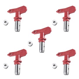 UAUS 5 * Red 517 Airless Spray Gun Tips Fit for Titan/Wagner Paint Sprayer Nozzle Titan