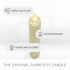Luminara - Flameless Battery Operated Taper Candle - Ivory -