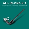 AUTOKAY 2L5Z-6C324-CA PCV Valve Connector Hose Tube Fits for Ford