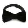 Ox & Bull Trading Co. Black Velvet Bow Tie