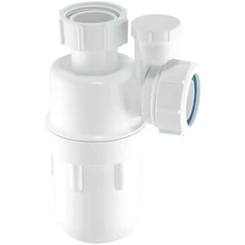 McAlpine C10V Anti-Syphon Bottle Trap-1.5 inch, White