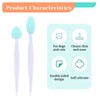 JJUNW 4Pcs Cat Acne Brush Set, Chin Treatment, Black Seed
