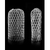 QWORK® 4 Pack Aluminum Gutter Guards, Expandable Aluminum Screen Filter,