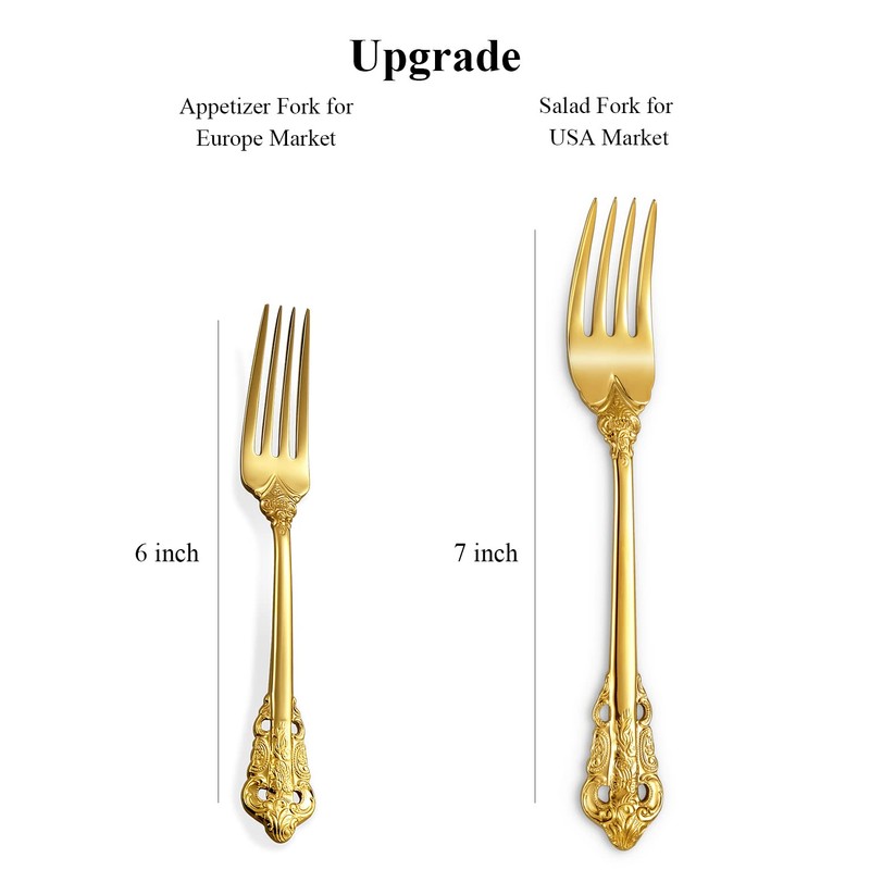 KEAWELL Luxury 20 Pieces 18/10 Stainless Steel Flatware set, Service