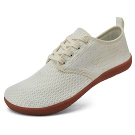 WateLves - Zapatos de agua para hombre y mujer, con puntera ancha, transpirables, cómodos, de secado rápido, minimalistas, Beige, 13 Wide Women/11.5 Wide Men
