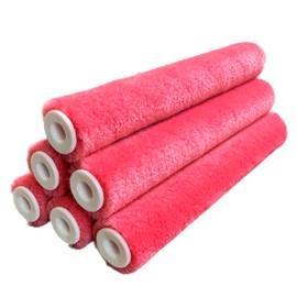 Premium 6-Inch Mohair Mini Paint Roller Covers - 6-Pack, Lint-Free & Shed-Resistant for Smooth Finishes – Ideal for Cabinets, Trim & Doors – Works with All Paints & Stains (6-Pack)