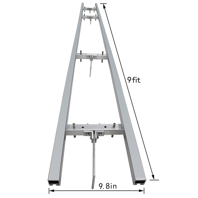 Portable Chainsaw Mill 9FT Rail Mill Guide System