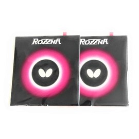 Butterfly Rosena Red Extra Thick Table Tennis Rubber High Tension Soft Rubber Back Set of 2
