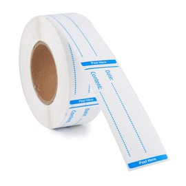 300 Pieces Removable Food Storage Self-Adhesive Sticker 1 x 3 Inch Refrigerator Freezer Storage Classification Labels (Blue)